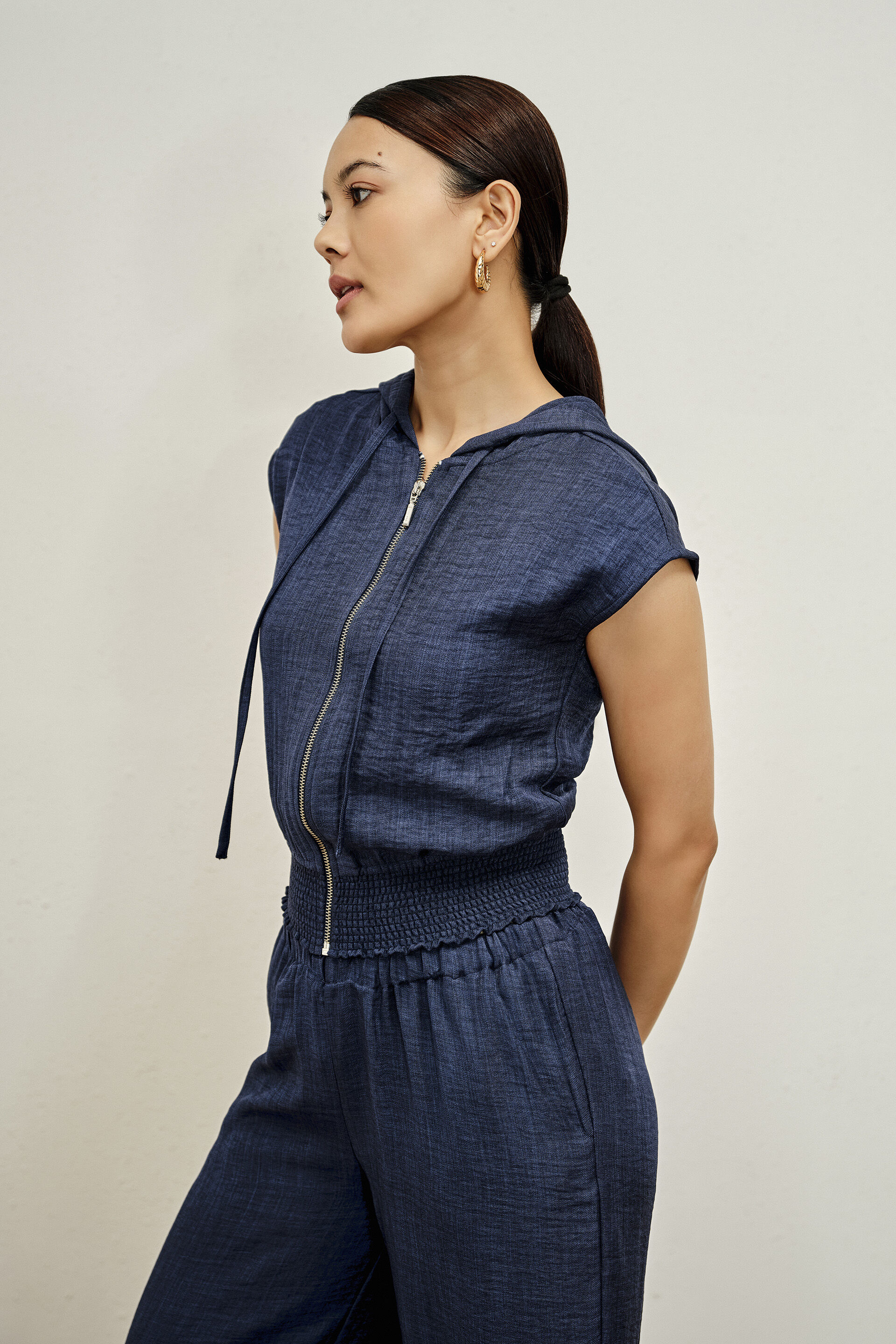 Denim-Dark Blue Jacket, Dark Blue, image 3